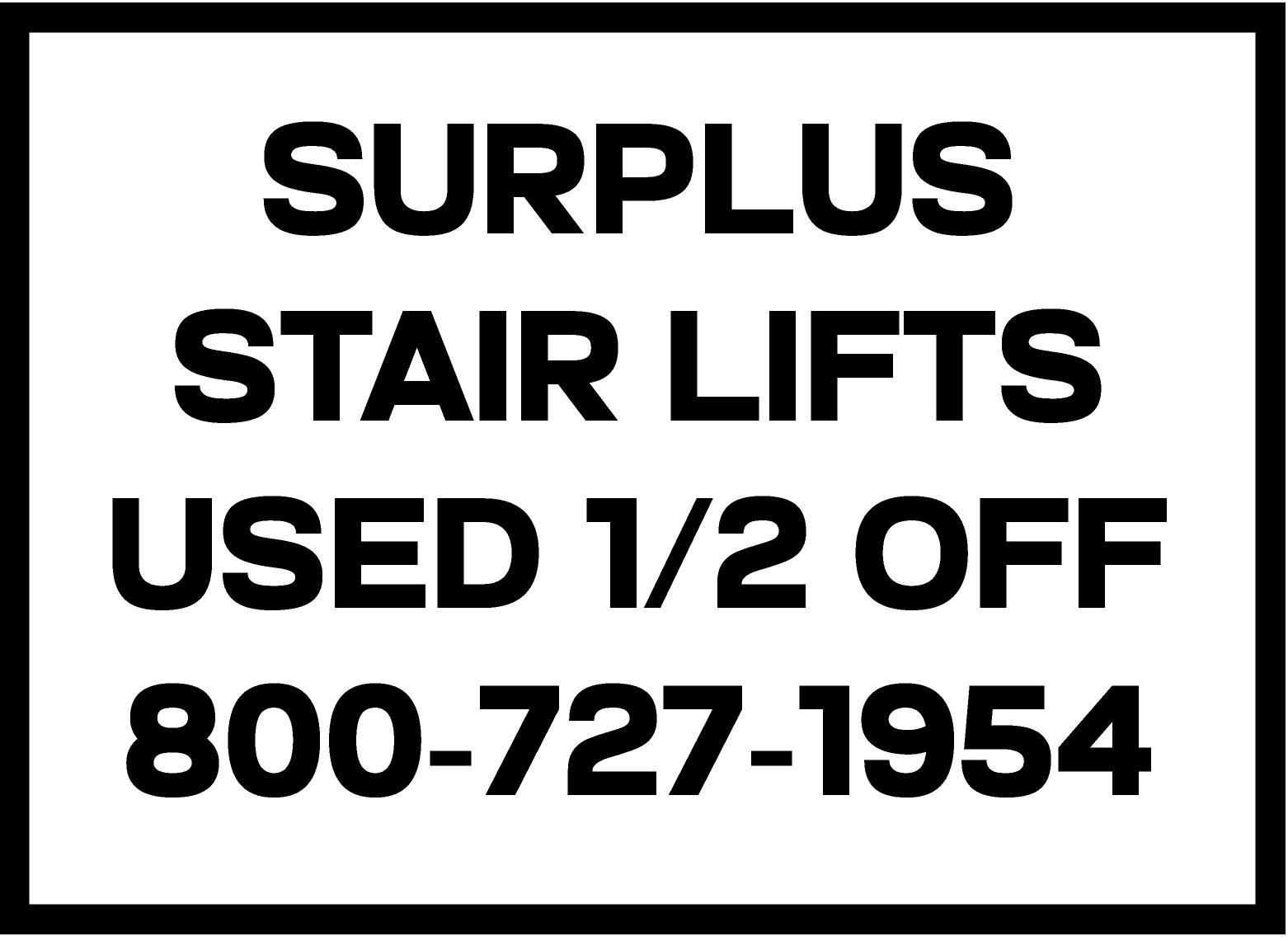 Encinitas refurbished and slightly Used chair stair lift glide